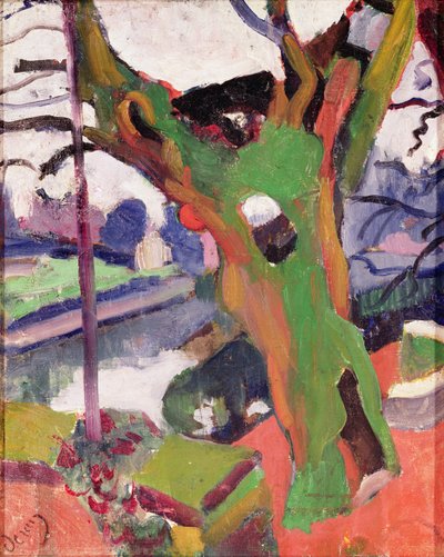 A Árvore Velha de Andre Derain