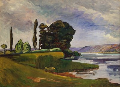 O Sena, perto de Chatou, c. 1899-1900 (óleo sobre tela) de Andre Derain