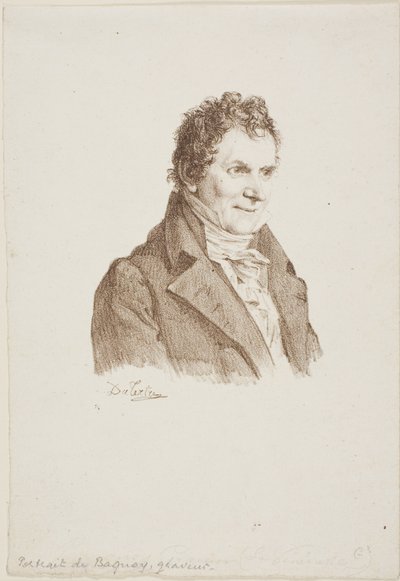 Retrato do gravador Baquoy de Andre Dutertre