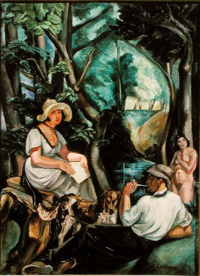 Tarde em Quercy, 1920-21 de Andre Favory