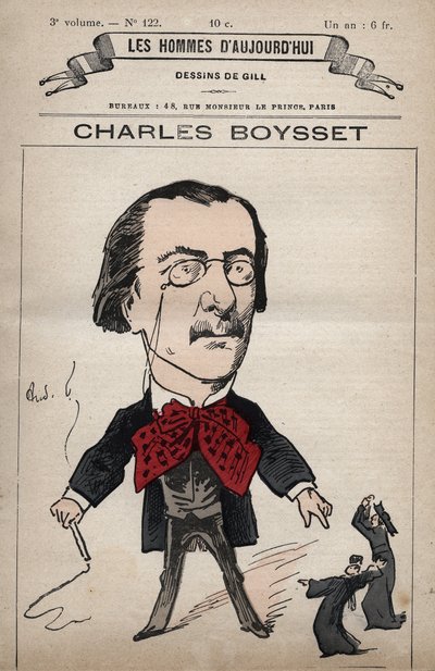 Cartum de Charles Boysset (1817-1901) (Dep. Jurista e Republicano) de 
