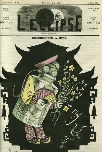 Chinoiserie. Capa em "L