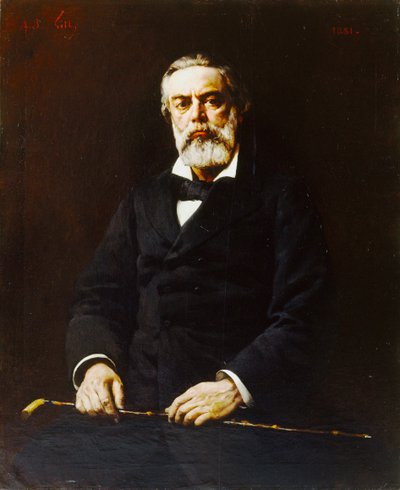 Retrato de Jules Vallès 1832-1885, 1881. de Andre Gill