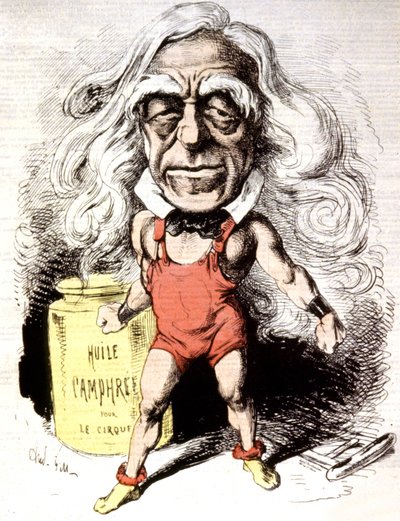 Raspail, c.1872 (ilustração) de Andre Gill