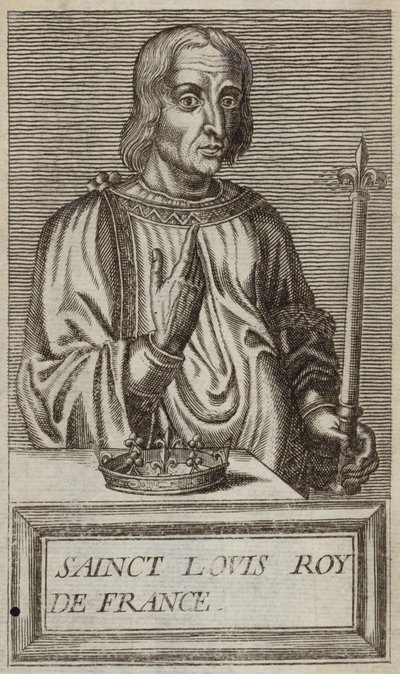 Rei Luís IX da França de Andre Thevet