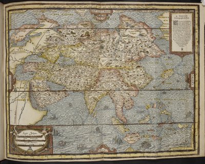Mapa da Ásia, La Cosmographie Universelle d