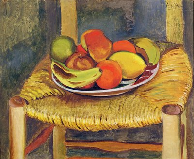 Natureza morta com banquinho (óleo sobre tela) de Andre Utter