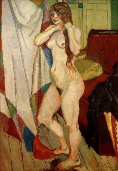Suzanne Valadon estilizando-se de Andre Utter