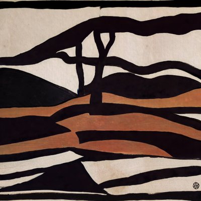 Paisagem desértica abstrata de André Viana
