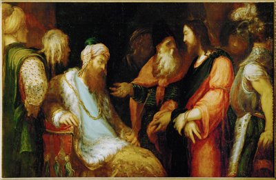 Christus vor Herodes von Andrea (fl.1527/30-63) Schiavone