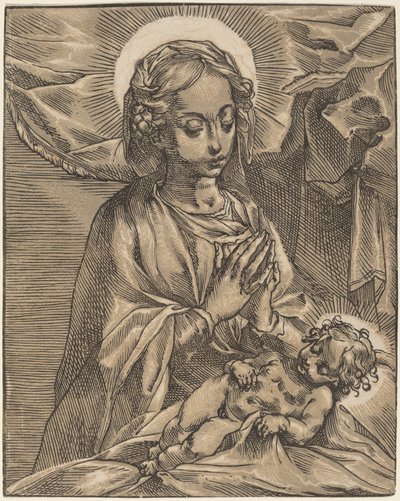 Madona e Criança, 159193. de Andrea Andreani
