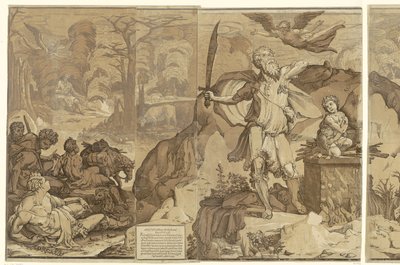 Sacrifício de Isaque de Andrea Andreani