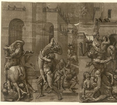 Assalto à Virgem Sabine de Andrea Andreani