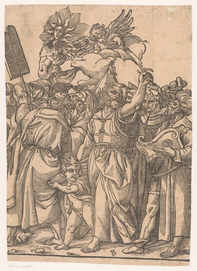 Triunfo de Cristo (segunda parte) de Andrea Andreani