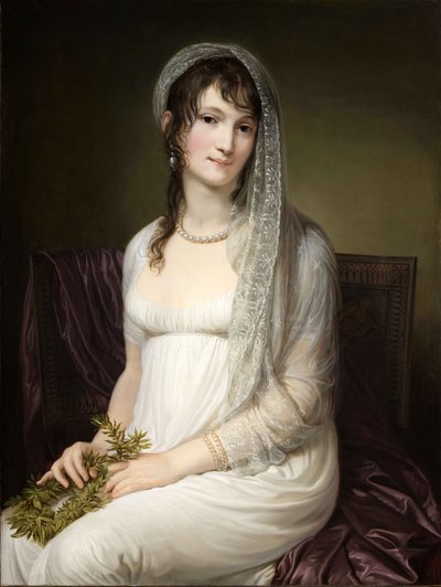 Retrato de Francesca Fannie Lechi 1773-1806, ca 1803. de Andrea Appiani