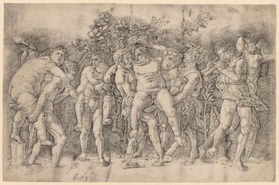 Bacanal com Sileno de Andrea Mantegna