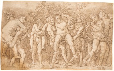 Canal traseiro com Silén de Andrea Mantegna