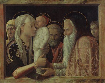 A Apresentação de Cristo no Templo de Andrea Mantegna