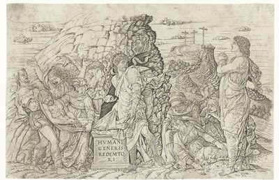 Entombamento de Cristo de Andrea Mantegna