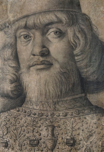 Porträt von Francesco II Gonzaga, 4. Markgraf von Mantua (1466-1519) de Andrea Mantegna