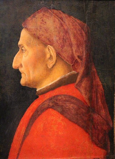 Perfil de um homem (Mantegna) de Andrea Mantegna