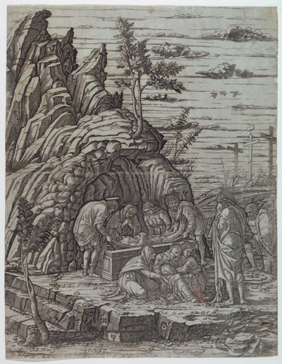 O sepultamento de Andrea Mantegna