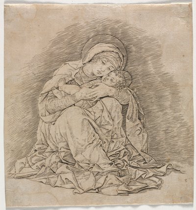 Virgem e o Menino de Andrea Mantegna