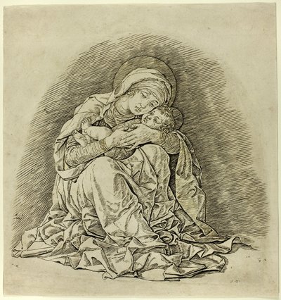 Virgem e Menino de Andrea Mantegna