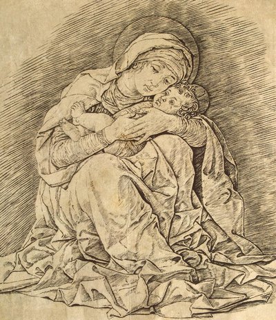 Virgem e o Menino de Andrea Mantegna
