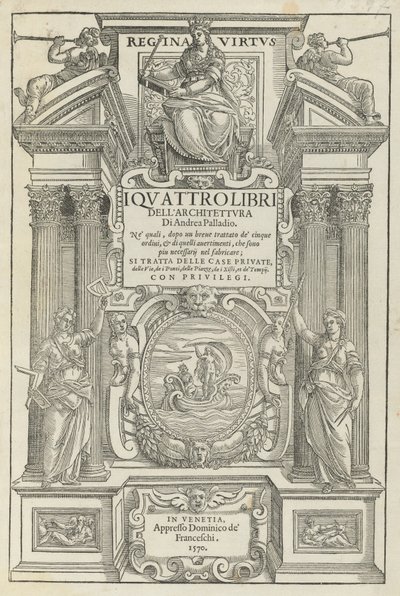 Os quatro livros de arquitetura de Andrea Palladio