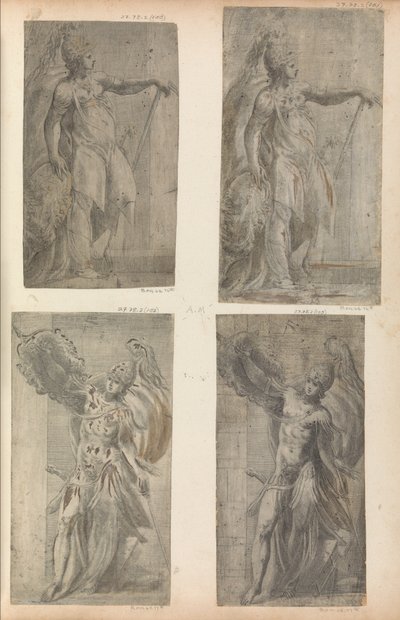 Belona, ​​ca. 1546-52. de Andrea Schiavone