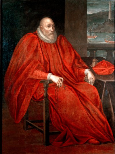 Retrato de Simone Spinola (1522-1569, Doge of Genes entre 1567 e 1569) Pintura de Andrea Semino (1526-1594) 1568-1569 Sol. 128x170 cm Colecção privada de Andrea Semino
