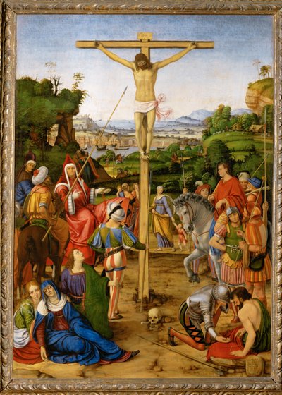 Crucificação ... de Andrea Solario
