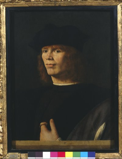 Retrato de um jovem de Andrea Solario