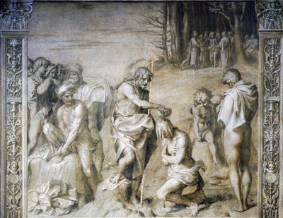 São João batiza multidões de Andrea del Sarto