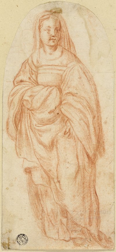 Mulher em pé de Andrea del Sarto