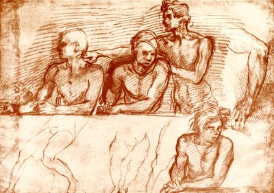 Estudos para a Última Ceia de Andrea del Sarto