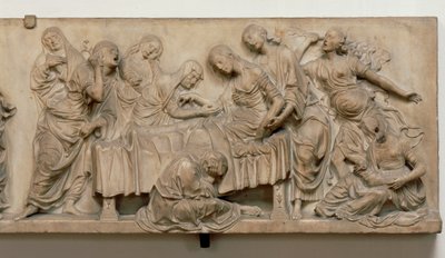 Alívio mostrando a morte de Francesca Tornabuoni de Andrea del Verrocchio