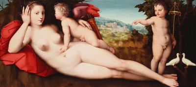 Vênus com Amor Sagrado e Profano, de Andrea di Alessandro Bresciano