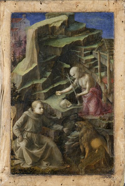 São Francisco, c.1375 (têmpera sobre madeira de choupo) de Andrea di Vanni dAndrea Salvani Andrea di Vanni dAndrea Salvani