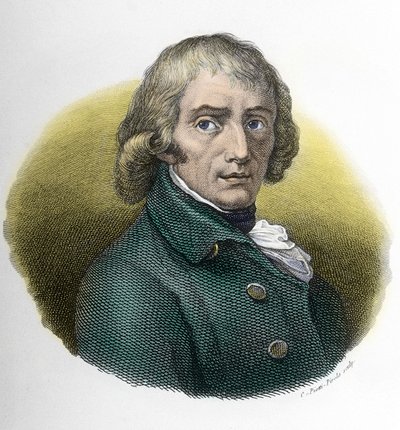 Retrato de Giuseppe Parini (1729-1799), gravura após desenho de Andrea Appiani (1754-1817) de Andrea the Elder (after) Appiani