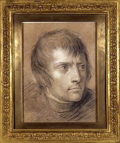 Napoleão Bonaparte (1769-1821), Primeiro Cônsul, em 1803 (desenho) de Andrea the Elder Appiani
