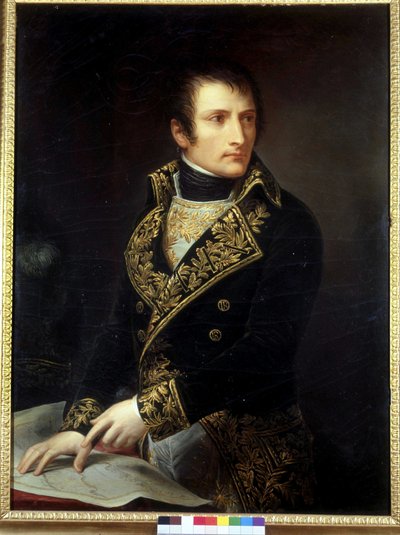 Retrato de Bonaparte Premier Consul - por Andrea Appiani. Museu do Risorgimento. Milão de Andrea the Elder Appiani