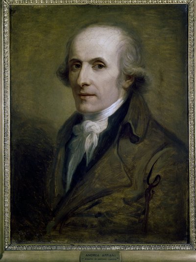 Retrato do escultor Antonio Canova de Andrea the Elder Appiani