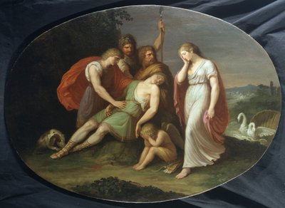 A morte de Adonis de Andrea the Elder Appiani