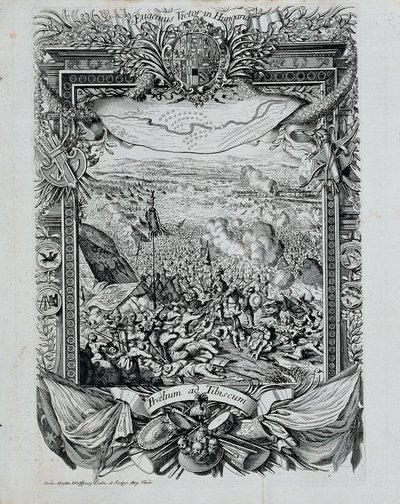 A Vitória do Príncipe Eugene de Sabóia na Hungria de Andreas Matthias Wolffgang