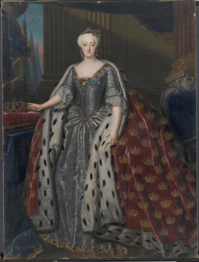 Sofia Madalena, Rainha de Christian VI de Andreas Møller
