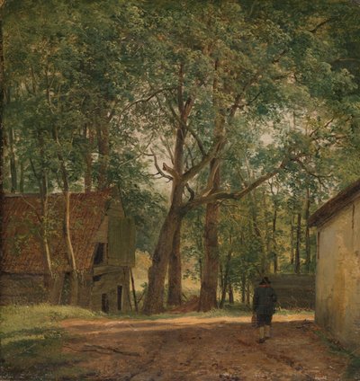 Estaleiro agrícola
Boerenerf de Andreas Schelfhout (signed by artist)
