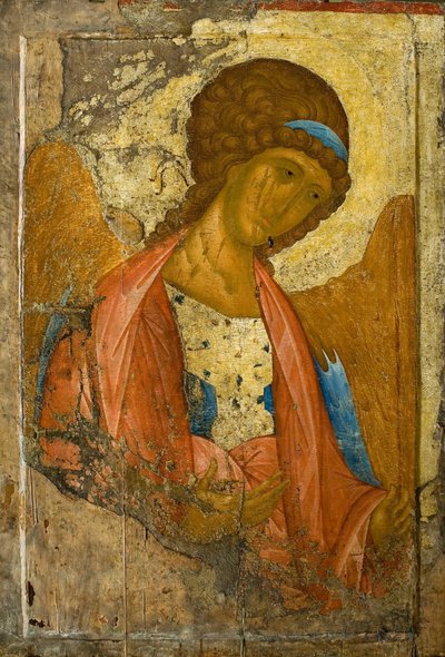 Arcanjo Miguel Do Deisus Chin (Row) (Zvenigorodsky) de Andrei Rublev