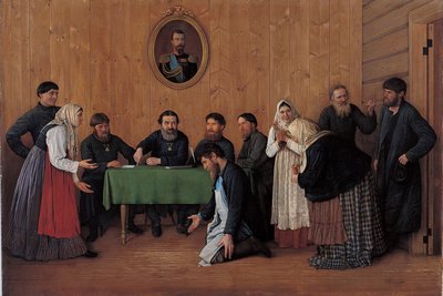 A reconciliação, 1898 de Andrei Antipovich Rumyantsev